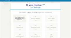 Desktop Screenshot of idyouremotions.com